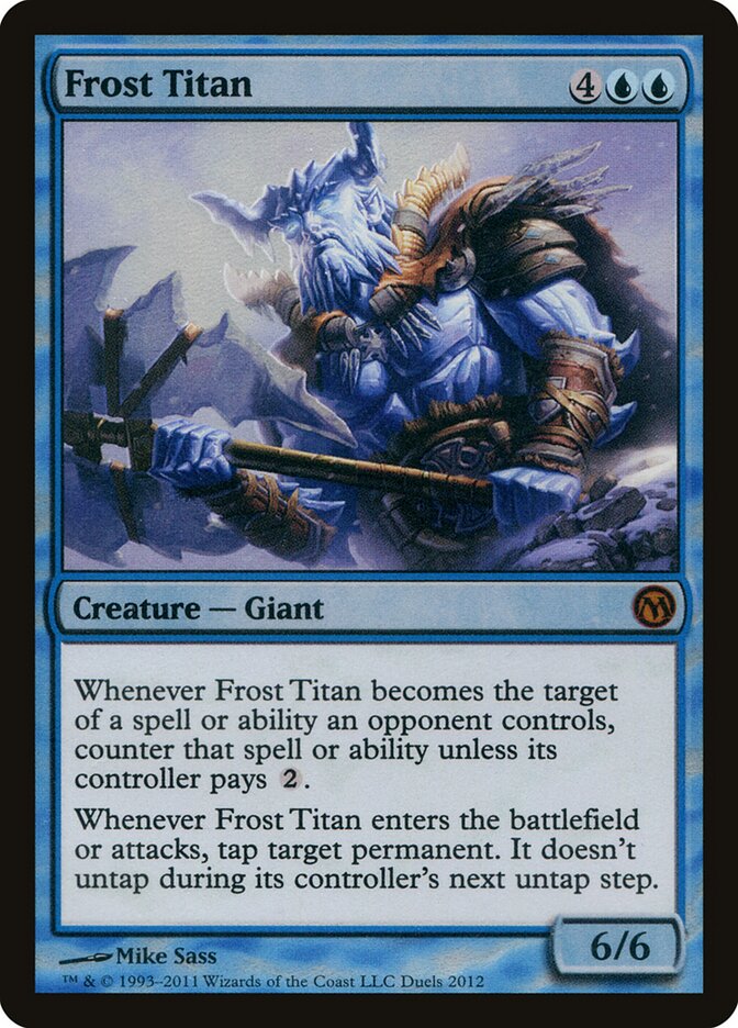 Frost Titan 1 - Duels of the Planeswalkers 2012 Promos MTG card