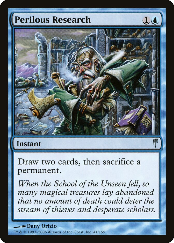 Perilous Research 41 - Coldsnap MTG card
