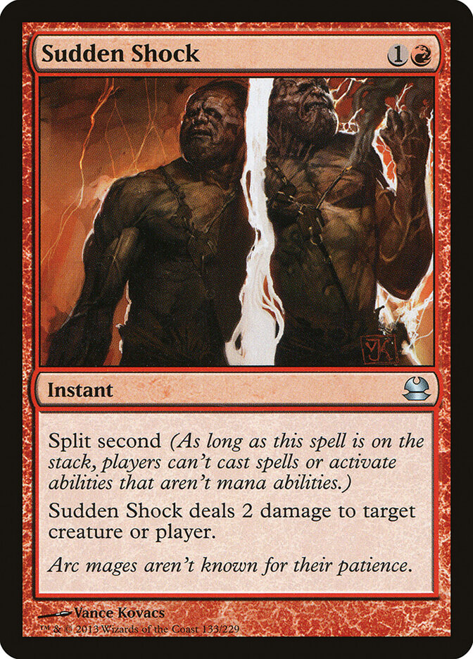 Sudden Shock 133 - Modern Masters MTG card