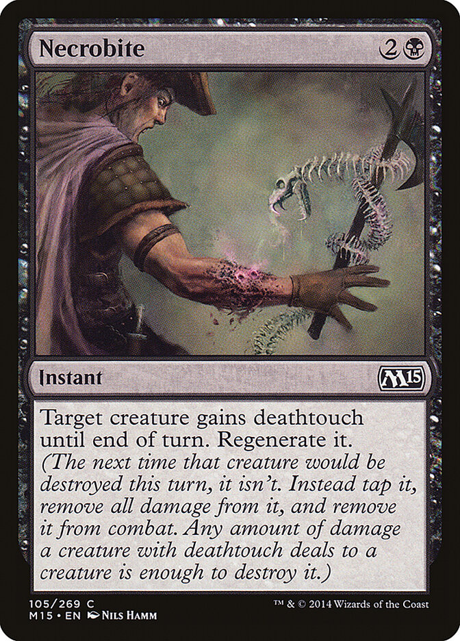 Necrobite 105 - Magic 2015 MTG card