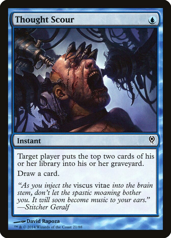 Thought Scour 21 - Duel Decks: Jace vs. Vraska MTG card