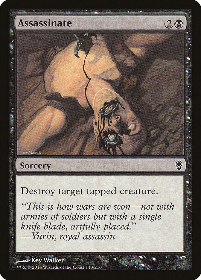 Assassinate 113 - Conspiracy MTG card