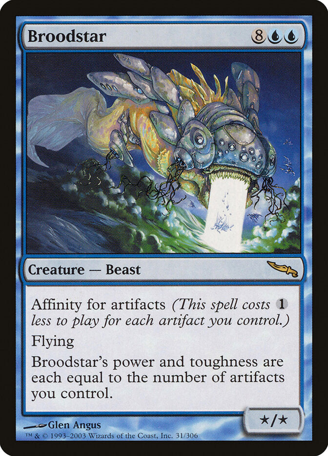 Broodstar 31 - Mirrodin MTG card