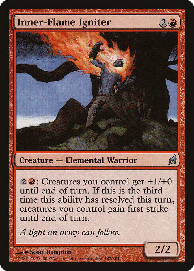 Inner-Flame Igniter 182 - Lorwyn MTG card