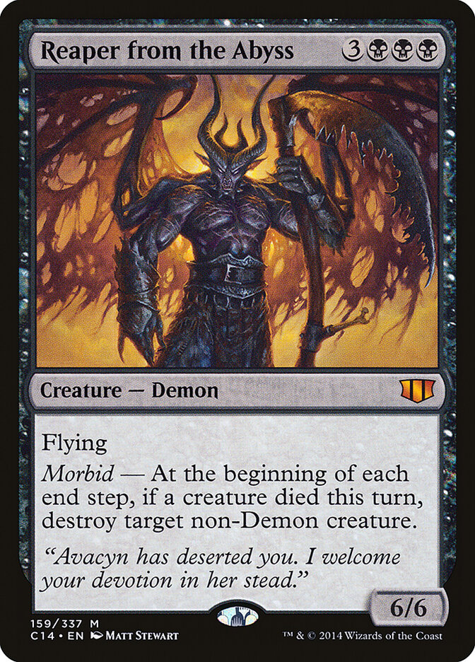 Reaper from the Abyss 159 - Commander 2014 MTG card