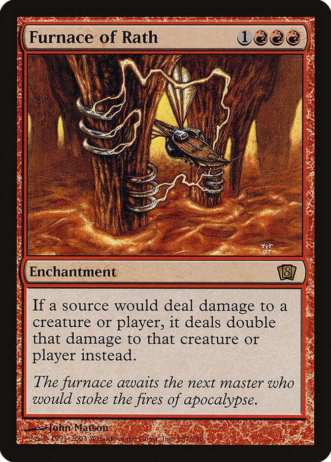 Furnace of Rath 187★ - Eighth Edition MTG card