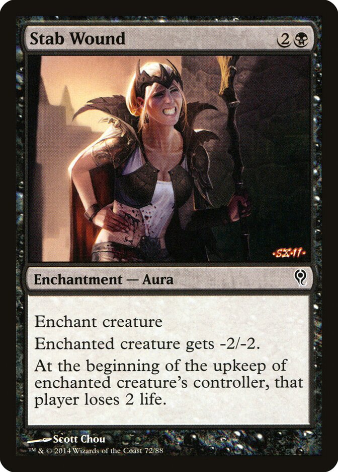 Stab Wound 72 - Duel Decks: Jace vs. Vraska MTG card