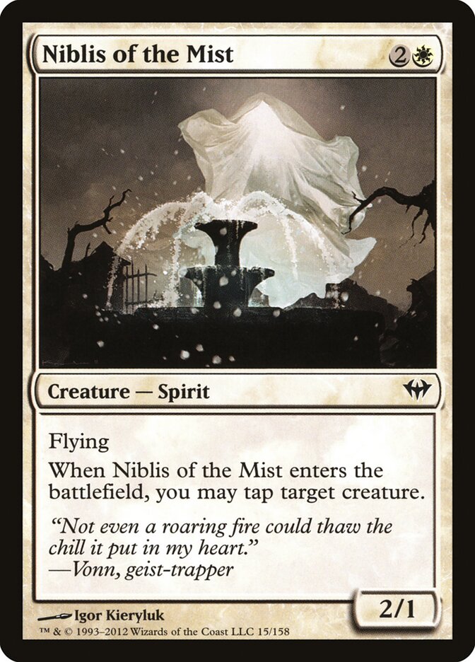 Niblis of the Mist 15 - Dark Ascension MTG card