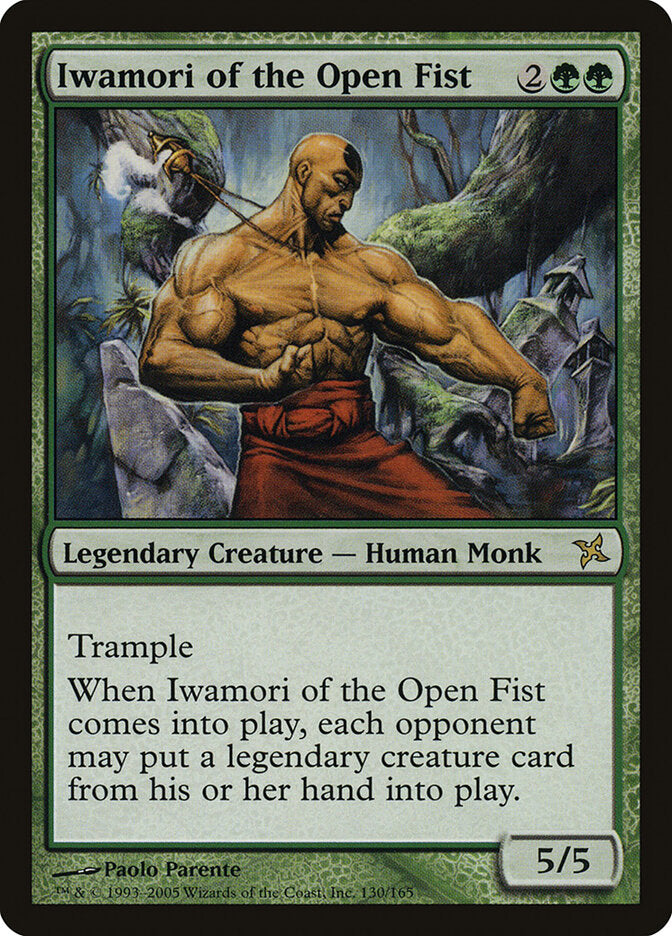 Iwamori of the Open Fist 130 - Betrayers of Kamigawa MTG card