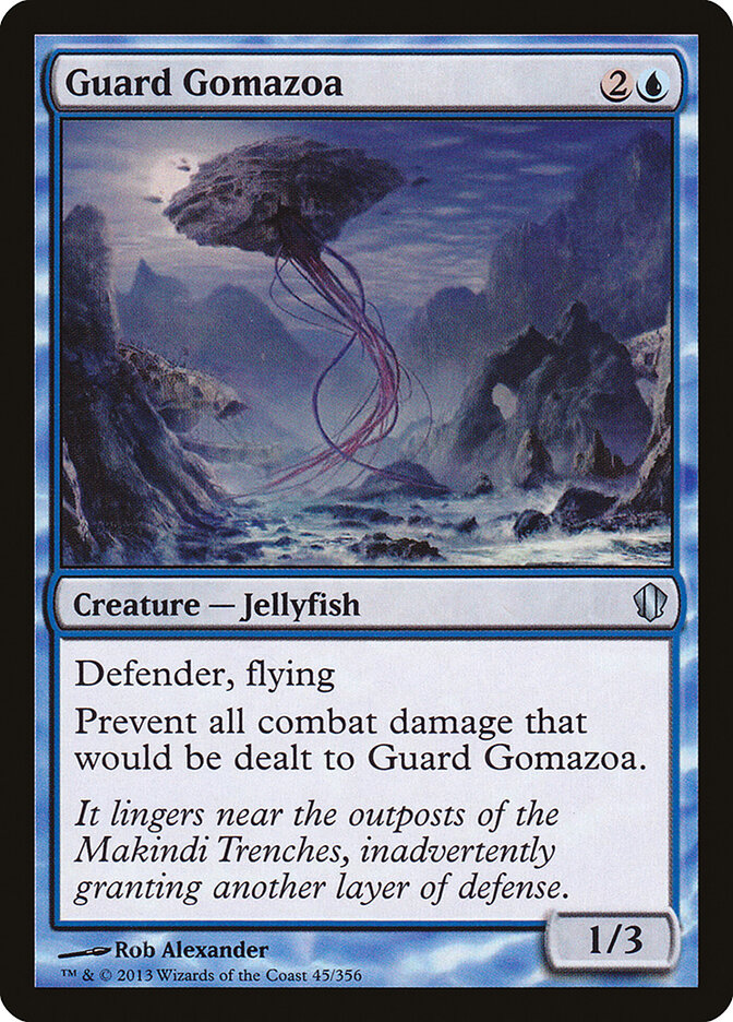 Guard Gomazoa 45 - Commander 2013 MTG card
