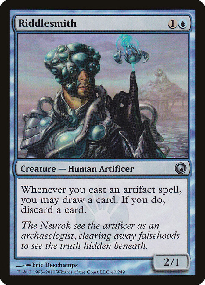 Riddlesmith 40 - Scars of Mirrodin MTG card