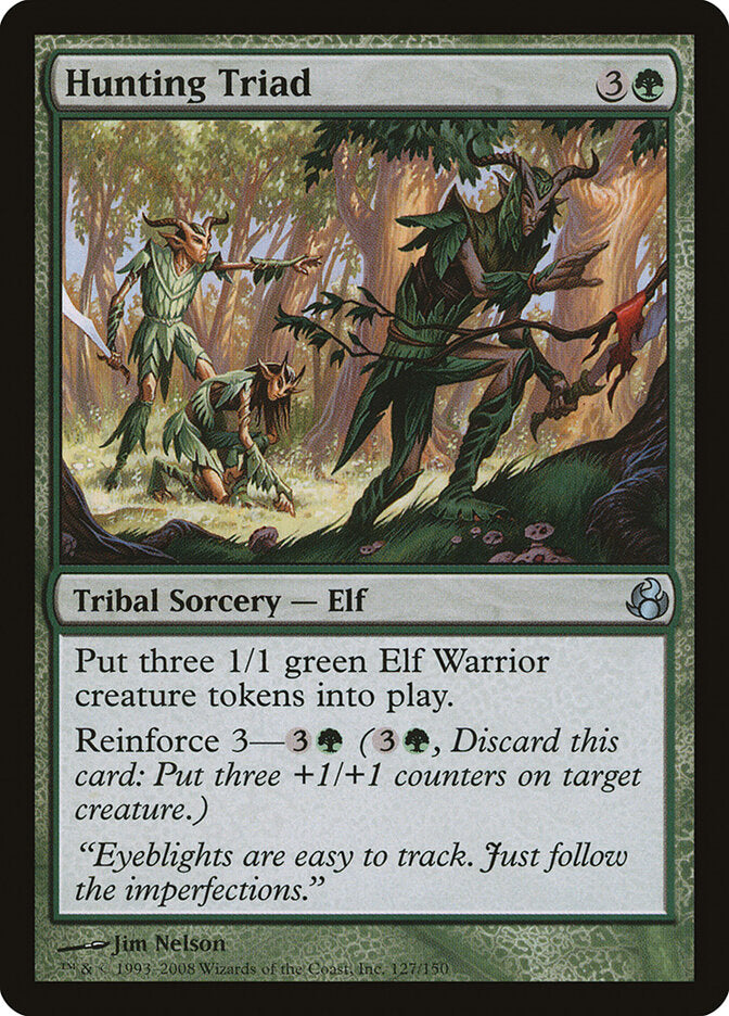 Hunting Triad 127 - Morningtide MTG card