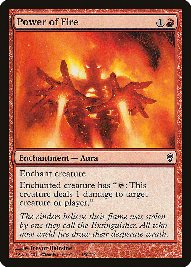 Power of Fire 150 - Conspiracy MTG card