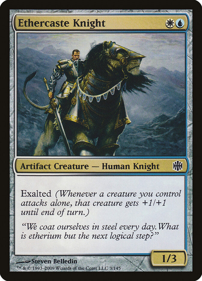 Ethercaste Knight 3 - Alara Reborn MTG card