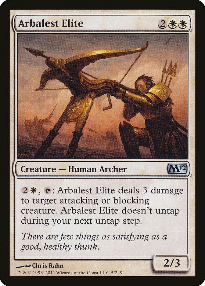 Arbalest Elite 5 - Magic 2012 MTG card
