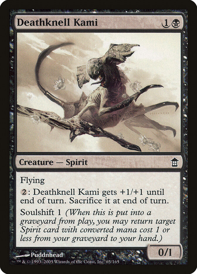Deathknell Kami 65 - Saviors of Kamigawa MTG card