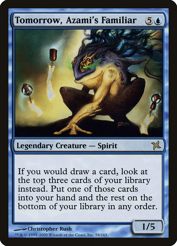 Tomorrow, Azami's Familiar 58 - Betrayers of Kamigawa MTG card