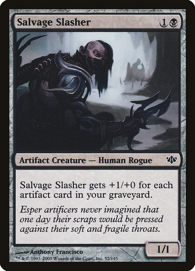 Salvage Slasher 52 - Conflux MTG card
