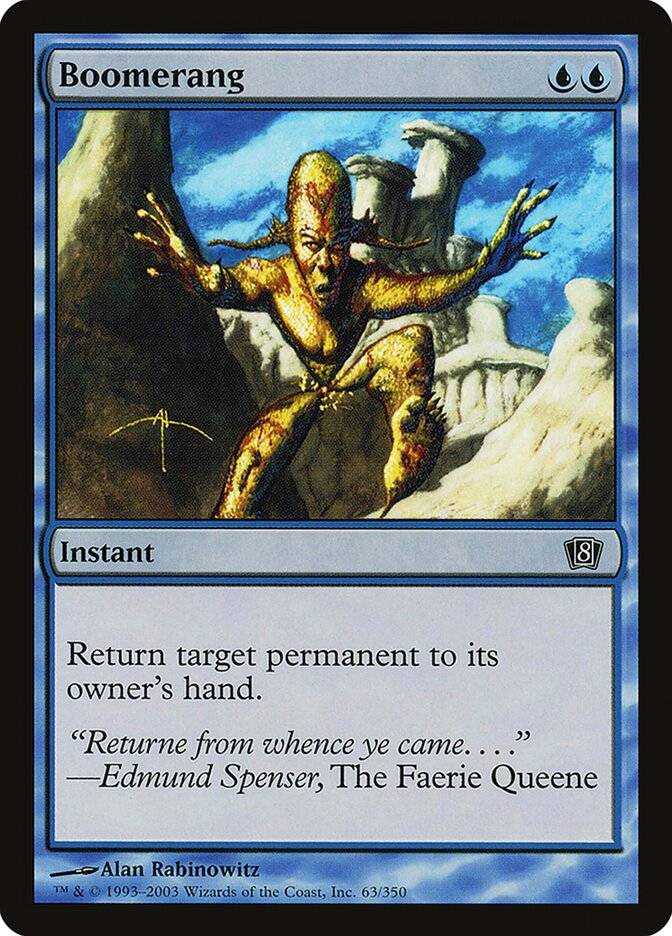 Boomerang 63★ - Eighth Edition MTG card