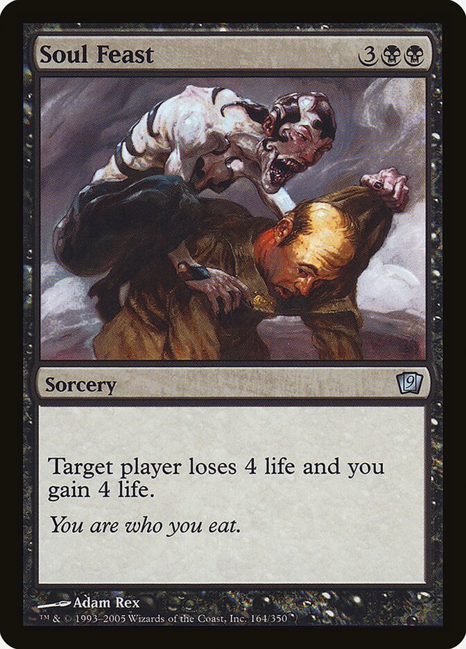 Soul Feast 164★ - Ninth Edition MTG card