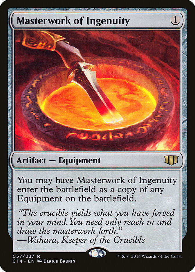 Masterwork of Ingenuity 57 - Commander 2014 MTG card