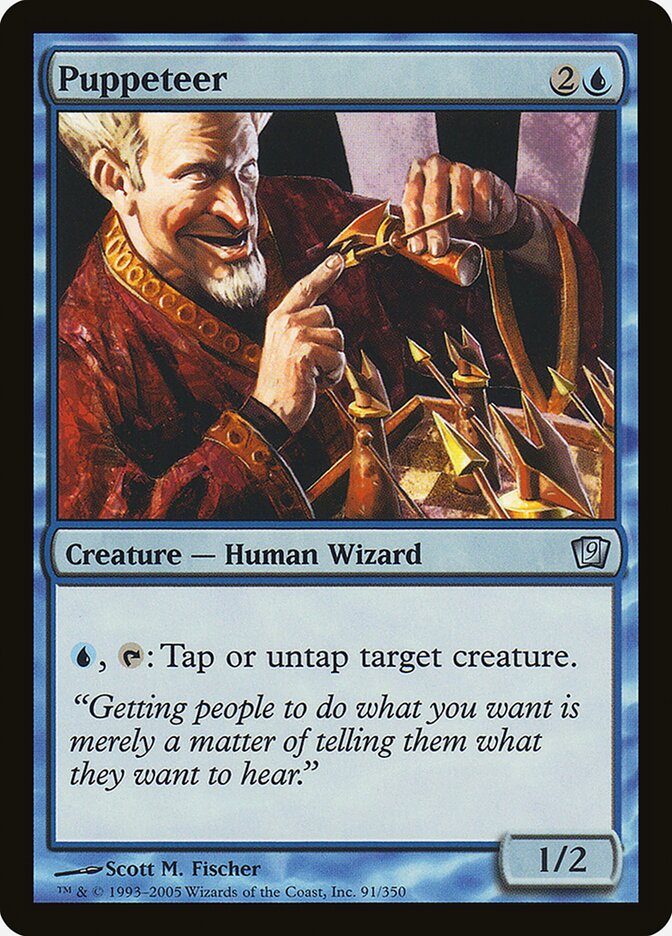 Puppeteer 91★ - Ninth Edition MTG card