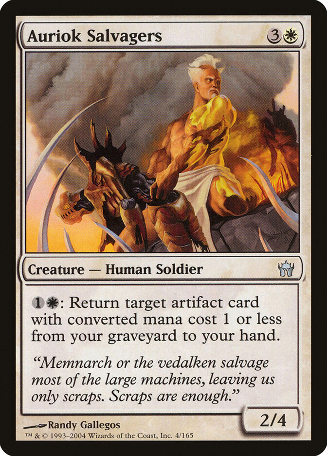 Auriok Salvagers 4 - Fifth Dawn MTG card