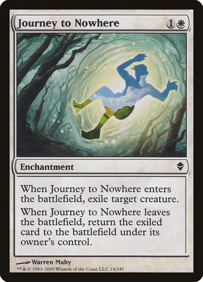 Journey to Nowhere 14 - Zendikar MTG card