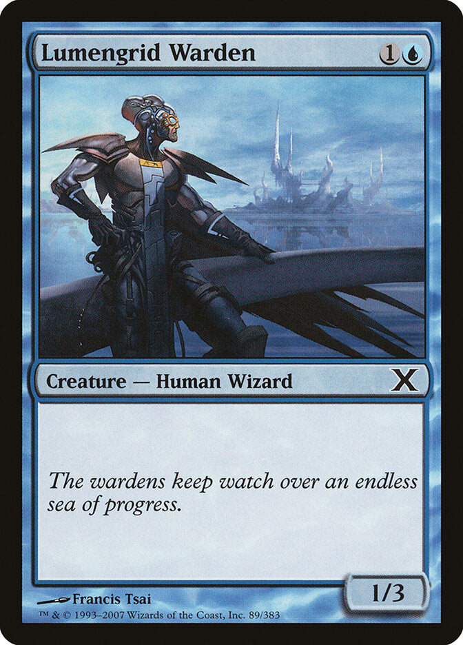 Lumengrid Warden 89 - Tenth Edition MTG card