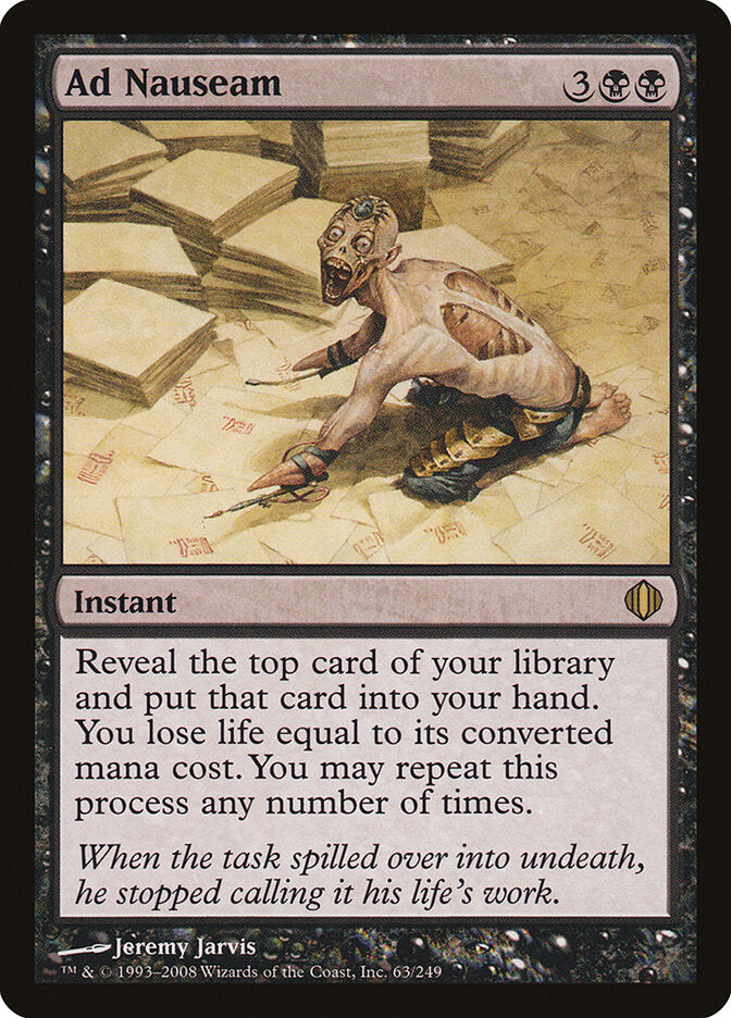Ad Nauseam 63 - Shards of Alara MTG card