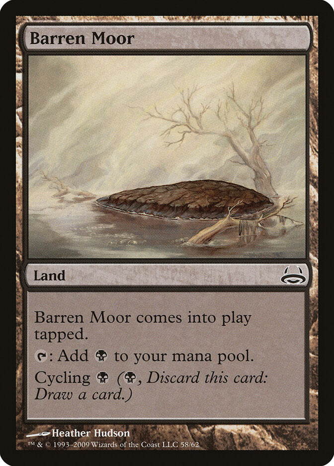 Barren Moor 58 - Duel Decks: Divine vs. Demonic MTG card