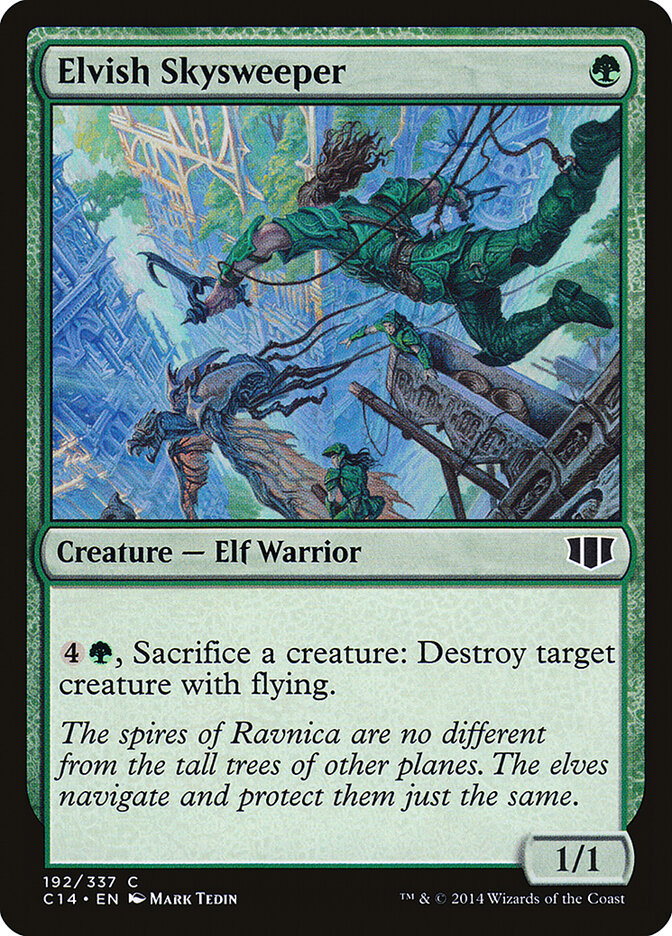 Elvish Skysweeper 192 - Commander 2014 MTG card