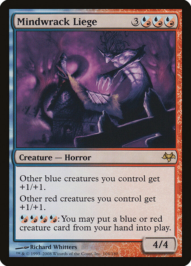 Mindwrack Liege 104 - Eventide MTG card