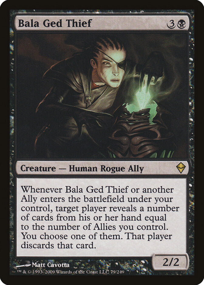 Bala Ged Thief 79 - Zendikar MTG card