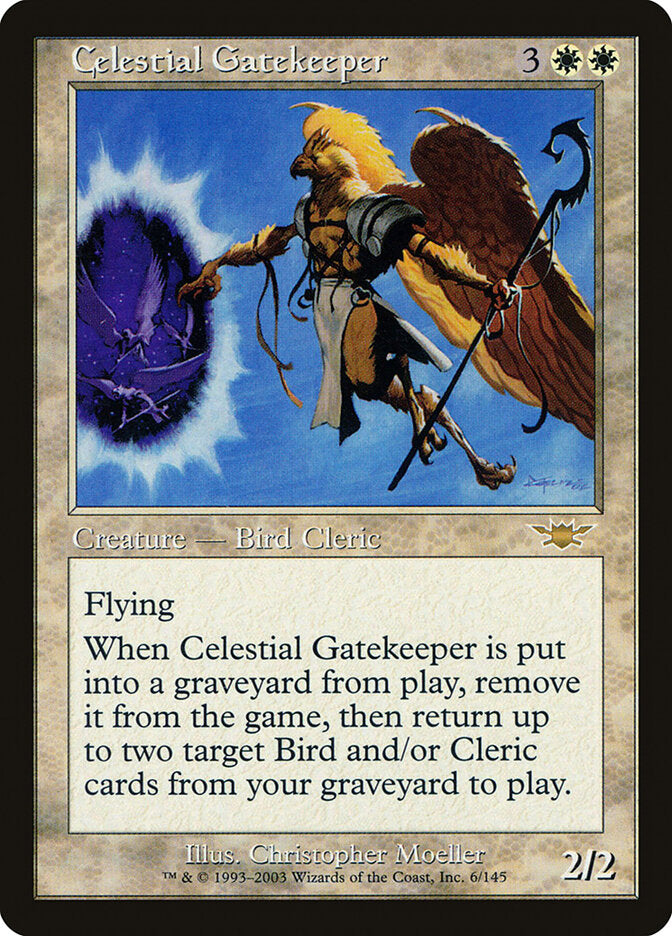 Celestial Gatekeeper 6 - Legions MTG card