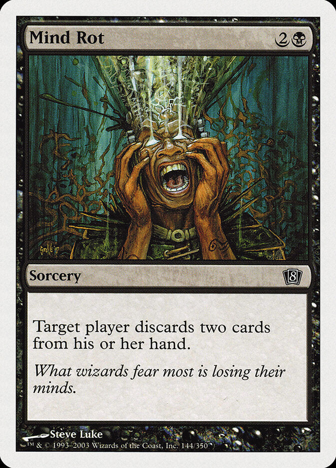 Mind Rot 144 - Eighth Edition MTG card