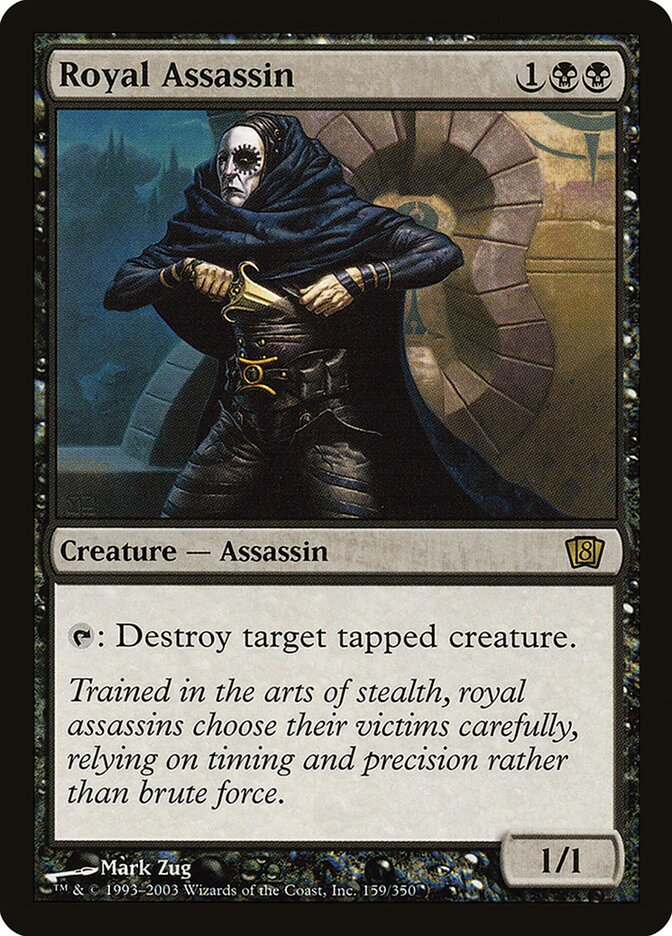 Royal Assassin 159★ - Eighth Edition MTG card