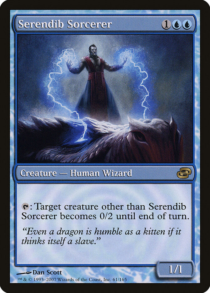 Serendib Sorcerer 61 - Planar Chaos MTG card