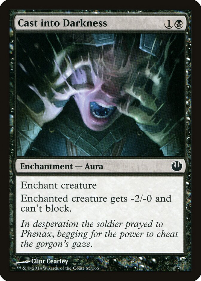 Cast into Darkness 63 - Journey into Nyx MTG card
