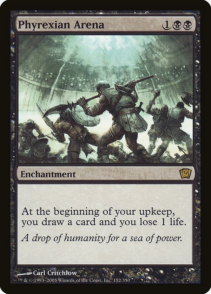 Phyrexian Arena 152★ - Ninth Edition MTG card