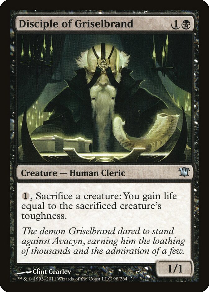 Disciple of Griselbrand 98 - Innistrad MTG card