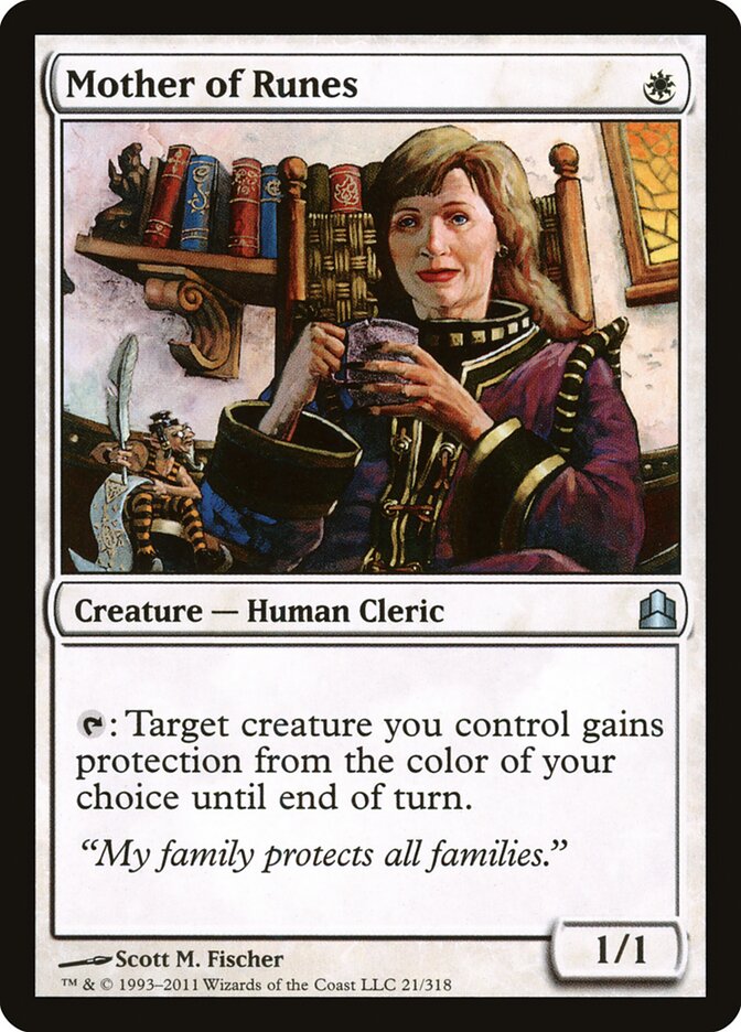 Mother of Runes 21 - Commander 2011 MTG card