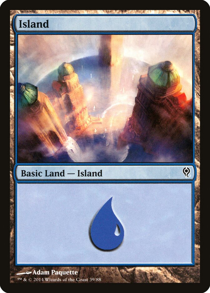 Island 39 - Duel Decks: Jace vs. Vraska MTG card