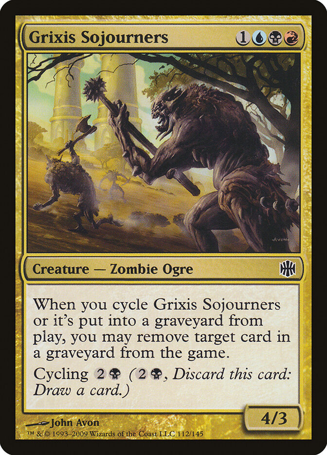Grixis Sojourners 112 - Alara Reborn MTG card