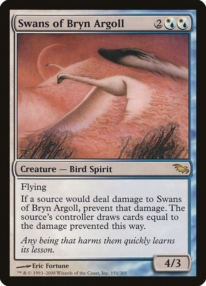 Swans of Bryn Argoll 151 - Shadowmoor MTG card