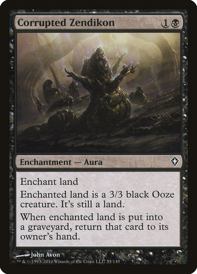 Corrupted Zendikon 55 - Worldwake MTG card