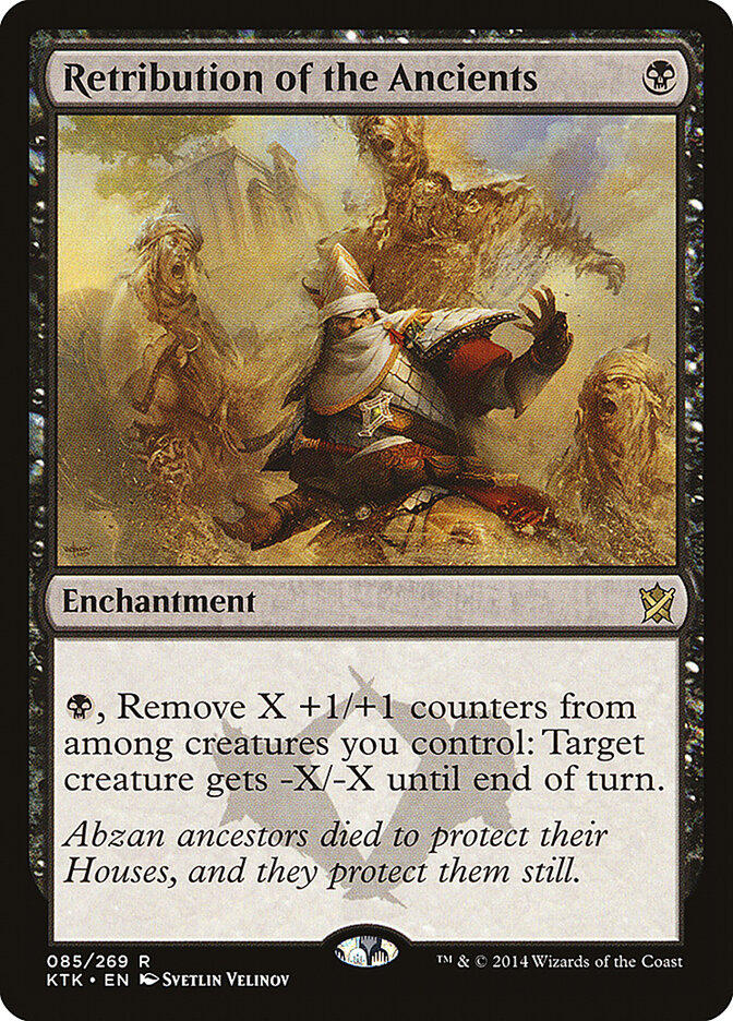 Retribution of the Ancients 85 - Khans of Tarkir MTG card