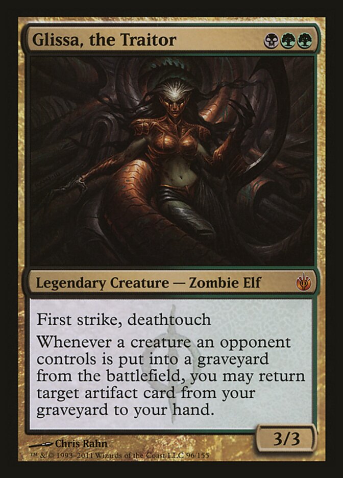 Glissa, the Traitor 96 - Magic Player Rewards 2011 MTG card