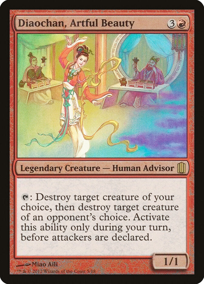 Diaochan, Artful Beauty 5 - Commander's Arsenal MTG card