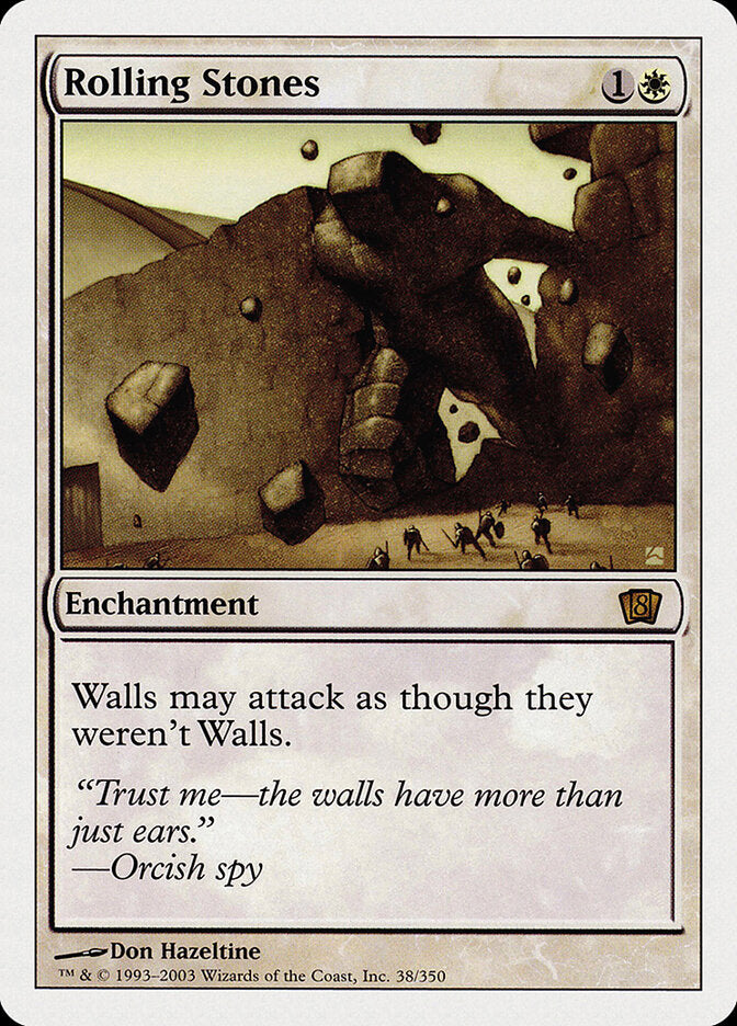 Rolling Stones 38 - Eighth Edition MTG card